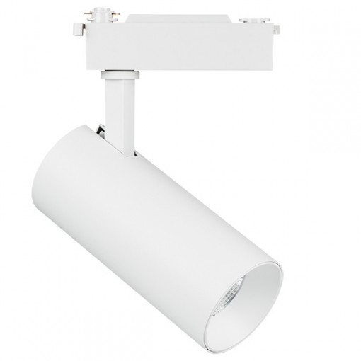 218236 Светильник для 1-фазного трека FUOCO LED 25W 2350/2420/2500LM 24G БЕЛЫЙ (в комплекте) 218236 Светильник для 1-фазного трека FUOCO LED 25W 2350/2420/2500LM 24G БЕЛЫЙ (в комплекте)