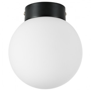 812017 (MX8131-1B-S ) Люстра GLOBO 1х40W E14 matt black/white (в комплекте)