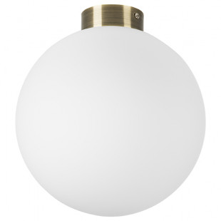 812031 (MX8131-1B-L ) Люстра GLOBO 1х40W E14 antique bronze/white (в комплекте)