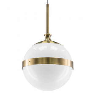 813131 (MD1803A-3EB) Люстра GLOBO 3х40W  E14 electroplating bronze/white (в комплекте)