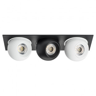 i537627262 Светильник INTERO LED 9W*3 850LM*3 24G ЧЕРНЫЙ/БЕЛЫЙ 3000K (217537+217062+217072+217062)