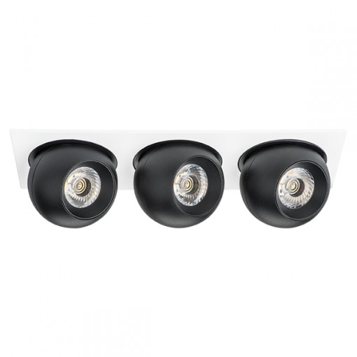 i536747474 Светильник INTERO LED 9W*3 850LM*3 24G БЕЛЫЙ/ЧЕРНЫЙ 4000K (217536+217074+217074+217074) i536747474 Светильник INTERO LED 9W*3 850LM*3 24G БЕЛЫЙ/ЧЕРНЫЙ 4000K (217536+217074+217074+217074)