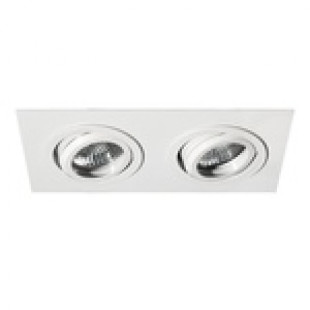 011612 Светильник SINGO X2  MR16/HP16 БЕЛЫЙ (в комплекте)