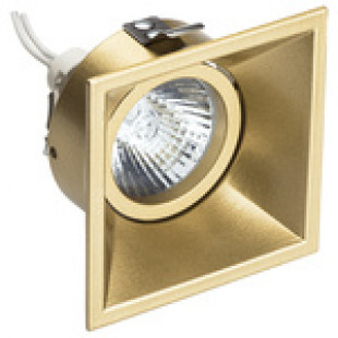 214503 Светильник DOMINO QUADRO MR16 ЗОЛОТО (в комплекте) 214503 Светильник DOMINO QUADRO MR16 ЗОЛОТО (в комплекте)