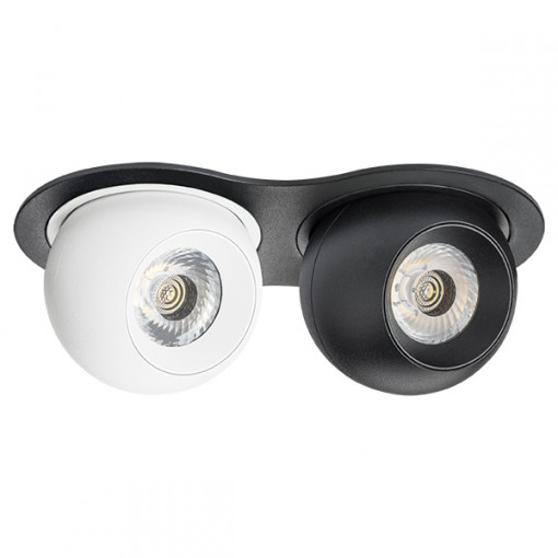 i6276272 Светильник INTERO LED 9W*2 850LM*2 24G ЧЕРНЫЙ/БЕЛЫЙ 3000K (217627+217062+217072) i6276272 Светильник INTERO LED 9W*2 850LM*2 24G ЧЕРНЫЙ/БЕЛЫЙ 3000K (217627+217062+217072)