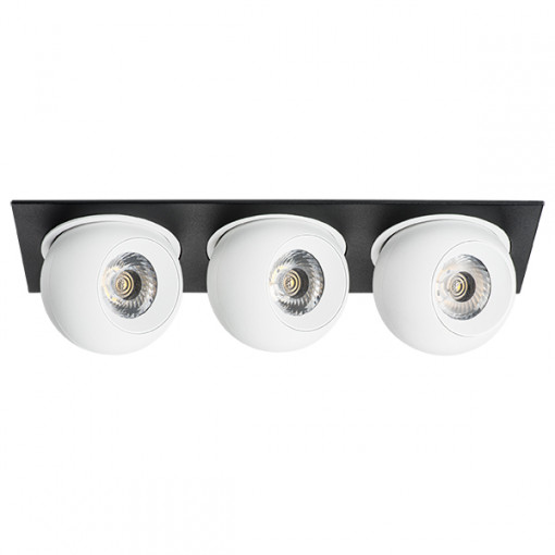 i537626262 Светильник INTERO LED 9W*3 850LM*3 24G ЧЕРНЫЙ/БЕЛЫЙ 3000K (217537+217062+217062+217062) i537626262 Светильник INTERO LED 9W*3 850LM*3 24G ЧЕРНЫЙ/БЕЛЫЙ 3000K (217537+217062+217062+217062)