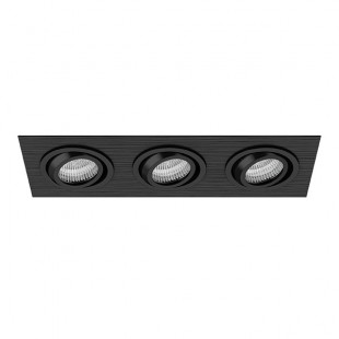 011623 Светильник SINGO X3  MR16/HP16 ЧЕРНЫЙ (в комплекте)