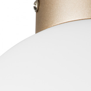 812023 (MX8131-1B-M ) Люстра GLOBO 1х40W E14 champagn gold/white (в комплекте)