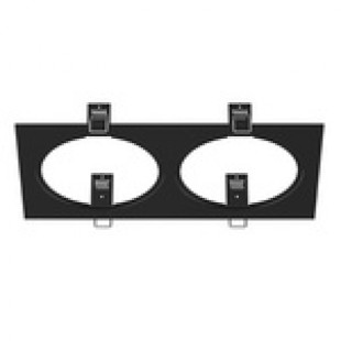 217827 Рамка INTERO 111 Double QUADRO ЧЕРНЫЙ (в комплекте) 217827 Рамка INTERO 111 Double QUADRO ЧЕРНЫЙ (в комплекте)
