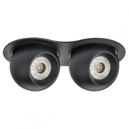 i6277474 Светильник INTERO LED 9W*2 850LM*2 24G ЧЕРНЫЙ 4000K (217627+217074+217074)