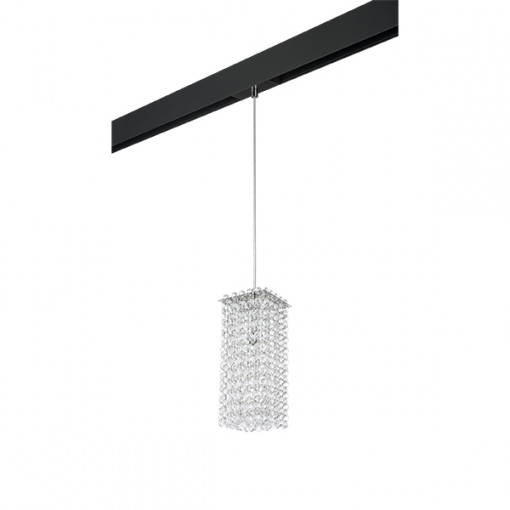PRO795424 Светильник д/1-фазн трека CRISTALLO 1х40W G9 ХРОМ/ЧЕРНЫЙ (795424+595007) PRO795424 Светильник д/1-фазн трека CRISTALLO 1х40W G9 ХРОМ/ЧЕРНЫЙ (795424+595007)