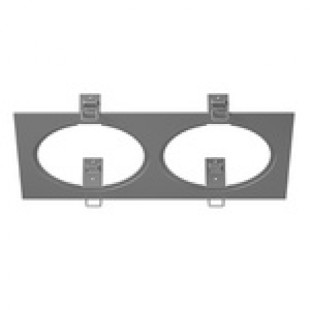 217829 Рамка INTERO 111 Double QUADRO СЕРЫЙ (в комплекте) 217829 Рамка INTERO 111 Double QUADRO СЕРЫЙ (в комплекте)