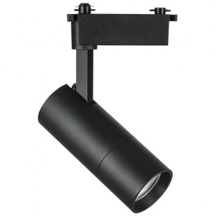 229247 Светильник для 1-фазного трека VOLTA LED COB 20W 1800LM 18-60G ЧЕРНЫЙ 4000K (в комплекте)