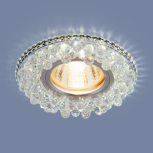Встраиваемый точечный светильник с LED подсветкой 2211 MR16 CL прозрачный Встраиваемый точечный светильник с LED подсветкой 2211 MR16 CL прозрачный