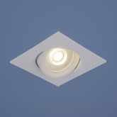 Встраиваемый точечный светодиодный светильник 9915 LED 6W WH белый