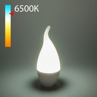 Светодиодная лампа Свеча на ветру" CA37 8W 6500K E14 BLE1433"
