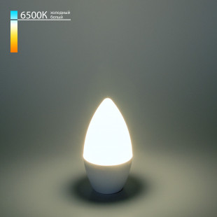 Светодиодная лампа Свеча" C37 6W 6500K E14 BLE1423"