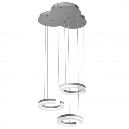 763339 Подвес UNITARIO 34.5W LED 3795LM СЕРЕБРО МАТОВЫЙ 3000K (в комплекте) 763339 Подвес UNITARIO 34.5W LED 3795LM СЕРЕБРО МАТОВЫЙ 3000K (в комплекте)