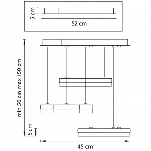 763339 Подвес UNITARIO 34.5W LED 3795LM СЕРЕБРО МАТОВЫЙ 3000K (в комплекте) 763339 Подвес UNITARIO 34.5W LED 3795LM СЕРЕБРО МАТОВЫЙ 3000K (в комплекте)