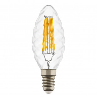 933704 Лампа LED FILAMENT 220V C35 E14 6W=65W 400-430LM 360G CL 4000K 30000H (в комплекте)